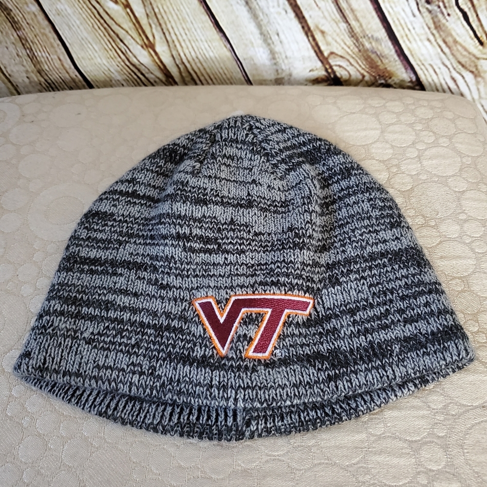 NCAA Virginia Tech grey beanie